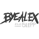 ByeAlex Transparens Fekete logo