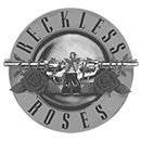 Recless Roses Transparens Fekete logo