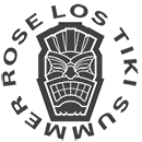 Rosé Los Tiki Transparens Fekete logo